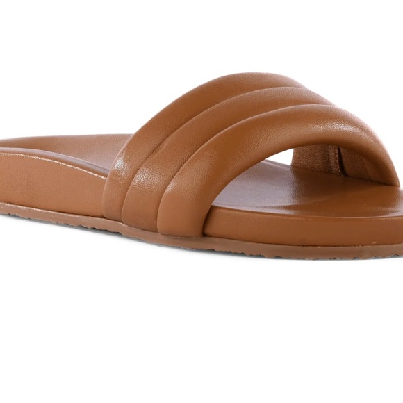 Seychelles Low Key classic slides in Tan Leather - Picture 5 of 5